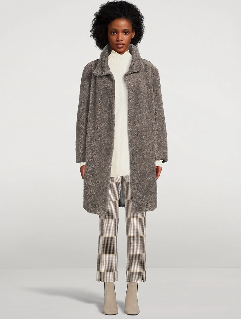Moving Rib Cashmere Turtleneck Sweater