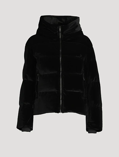 Barsy Down Velour Jacket
