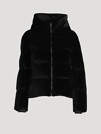 Barsy Down Velour Jacket