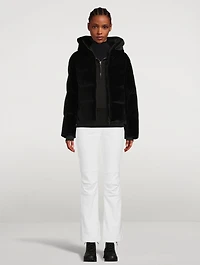 Barsy Down Velour Jacket