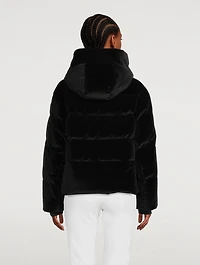 Barsy Down Velour Jacket