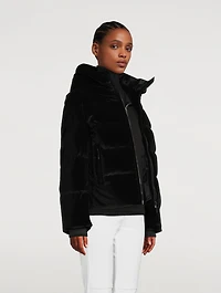 Barsy Down Velour Jacket