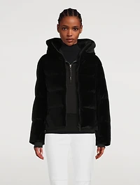 Barsy Down Velour Jacket