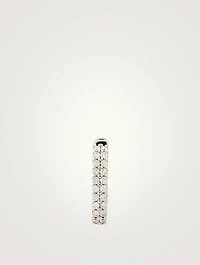 Small Lock 18K Gold Earring
