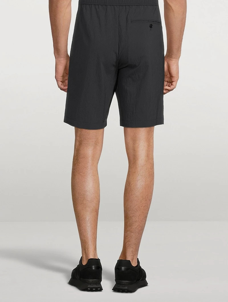 Curtis Piqué Nylon Shorts