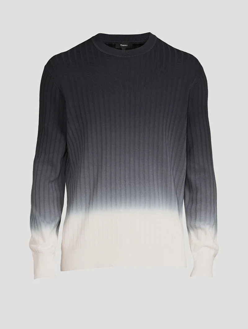 Tactile Cotton Ombre Sweater