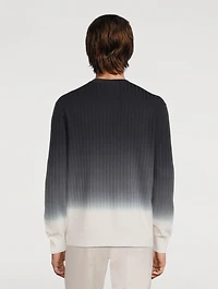 Tactile Cotton Ombre Sweater