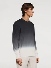 Tactile Cotton Ombre Sweater