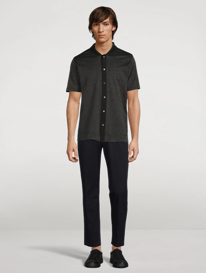 Short-Sleeve Polo Shirt