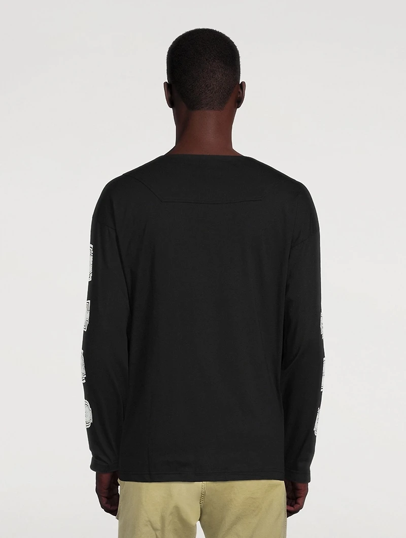 Basic Cotton Long-Sleeve T-Shirt