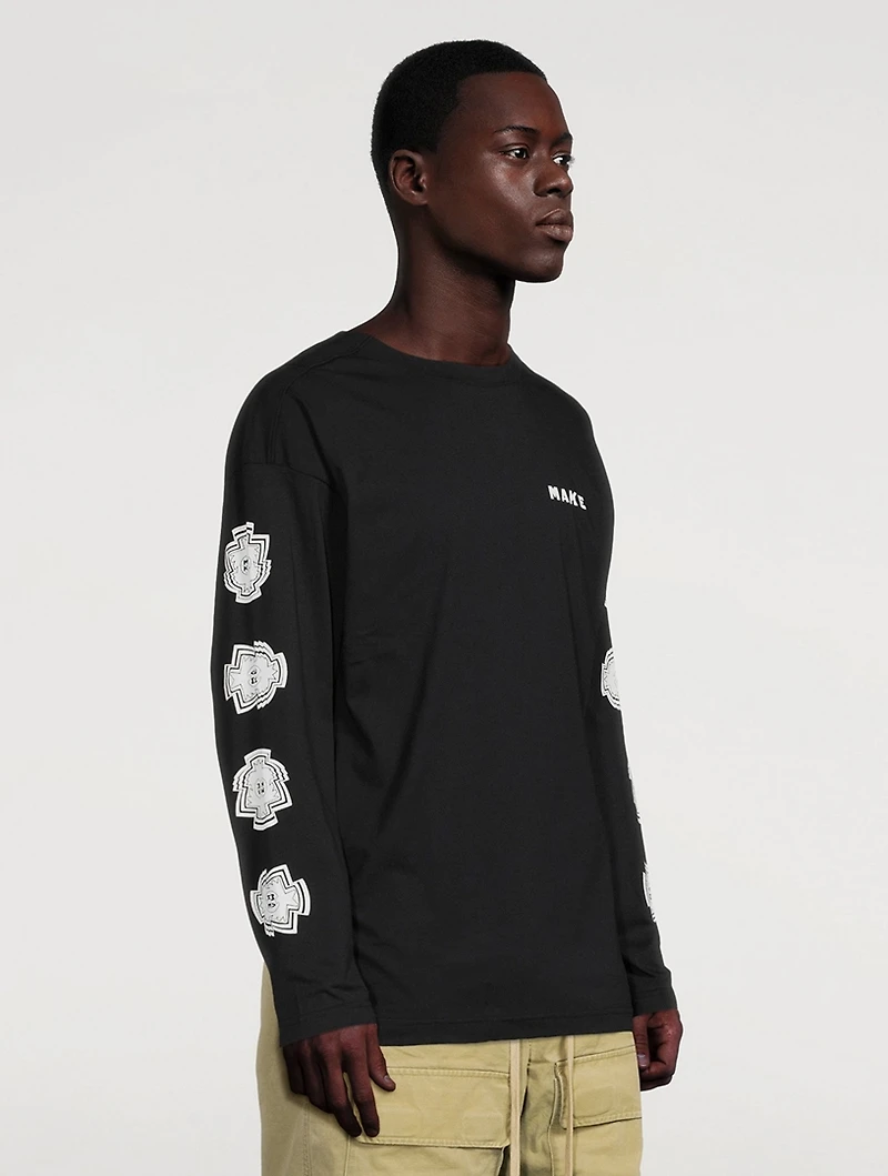 Basic Cotton Long-Sleeve T-Shirt