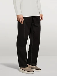 Gropius Brushed Cotton Canvas Work Pants