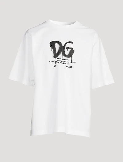 Oversized T-Shirt With Spray Logo