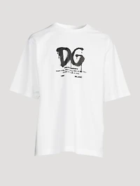 Oversized T-Shirt With Spray Logo
