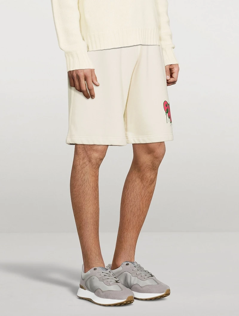 Spray Heart Sweat Shorts