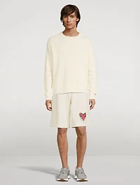 Spray Heart Sweat Shorts
