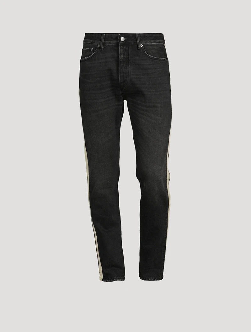 Slim-Fit Jeans With Side Stripe