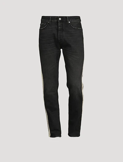 Slim-Fit Jeans With Side Stripe