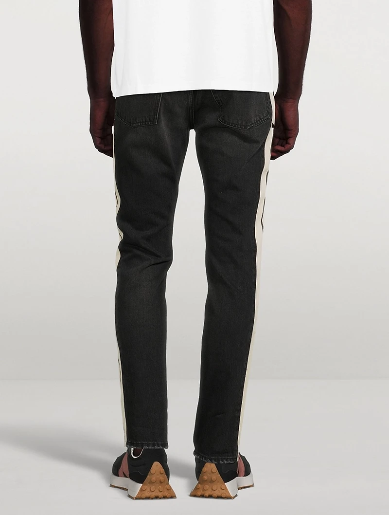 Slim-Fit Jeans With Side Stripe