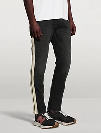 Slim-Fit Jeans With Side Stripe