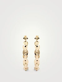 Nano Eight Hoop Earrings