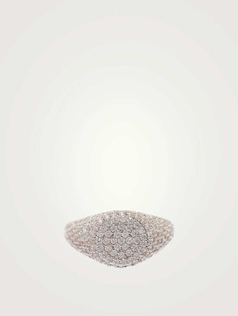 The Pavé Signet Ring