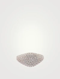 The Pavé Signet Ring