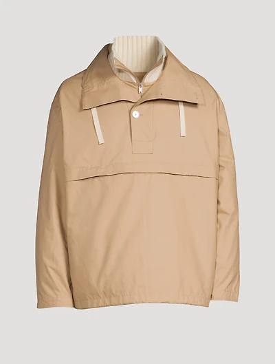 Cotton Pullover Jacket