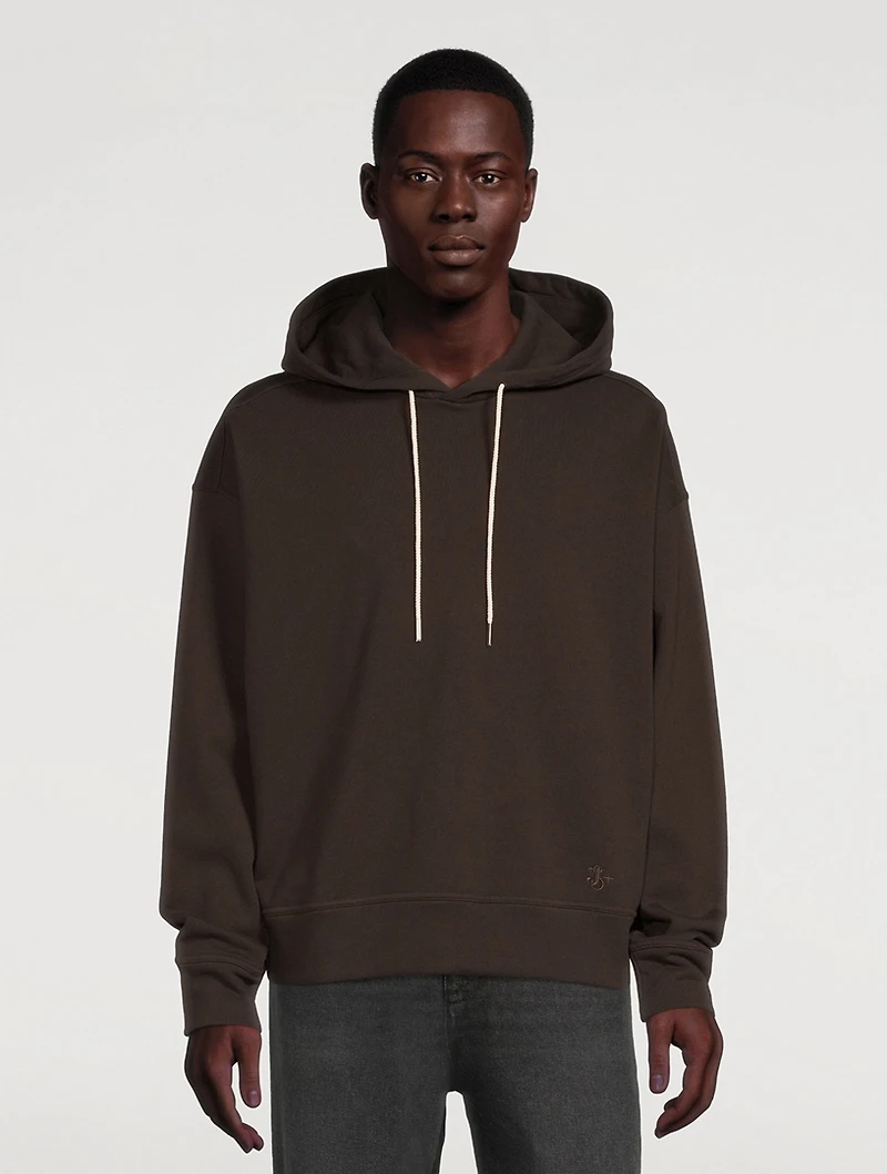 Cotton Boxy Hoodie