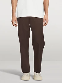 Wool Straight-Leg Pants