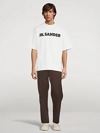 Wool Straight-Leg Pants