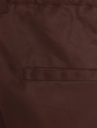 Cotton Straight-Leg Pants