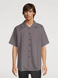 Wool Short-Sleeve Shirt