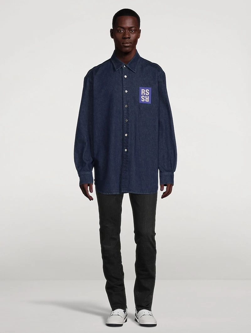 Denim Shirt With RS Patch