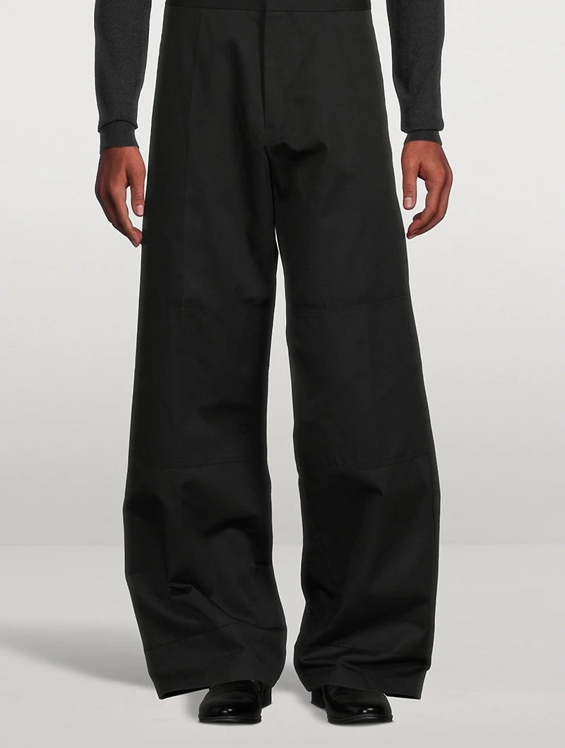 Cotton-Blend Workwear Pants