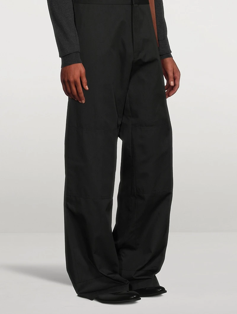 Cotton-Blend Workwear Pants