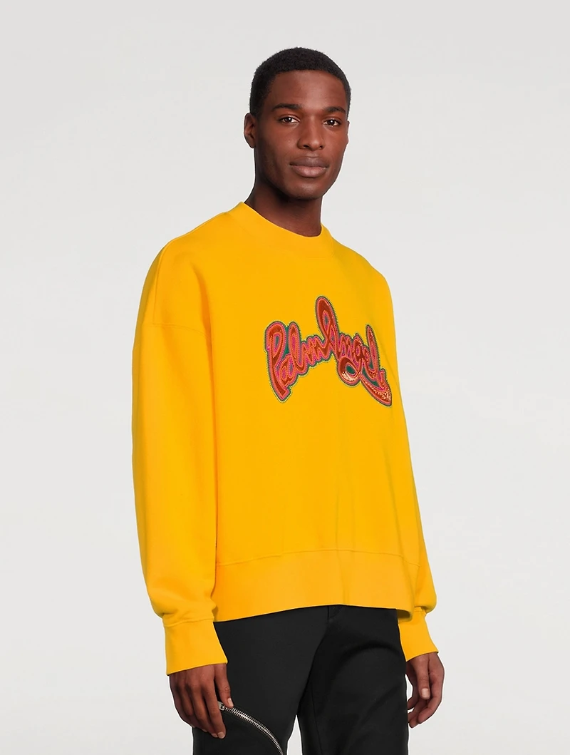 Cotton Logo Sweatshirt