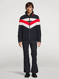 Fernand Colourblock Quilted Jacket