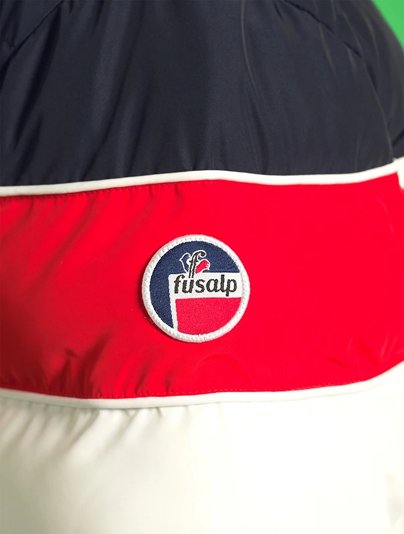 Fernand Colourblock Quilted Jacket