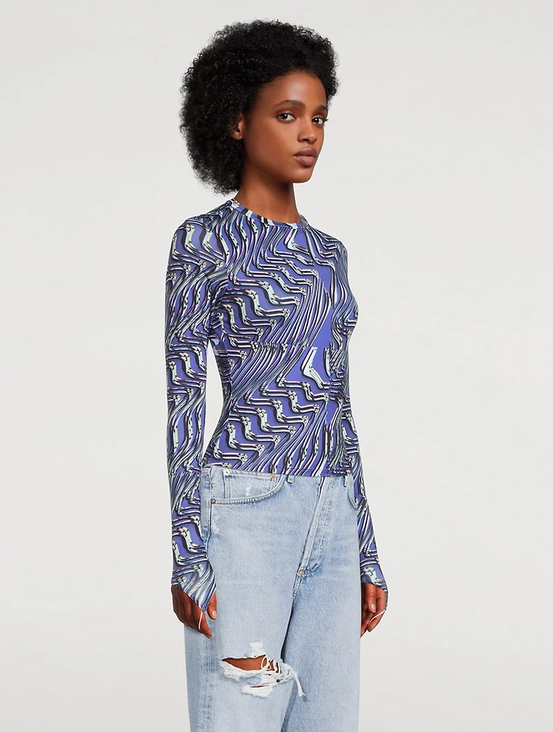 Body Shop Long-Sleeve Top