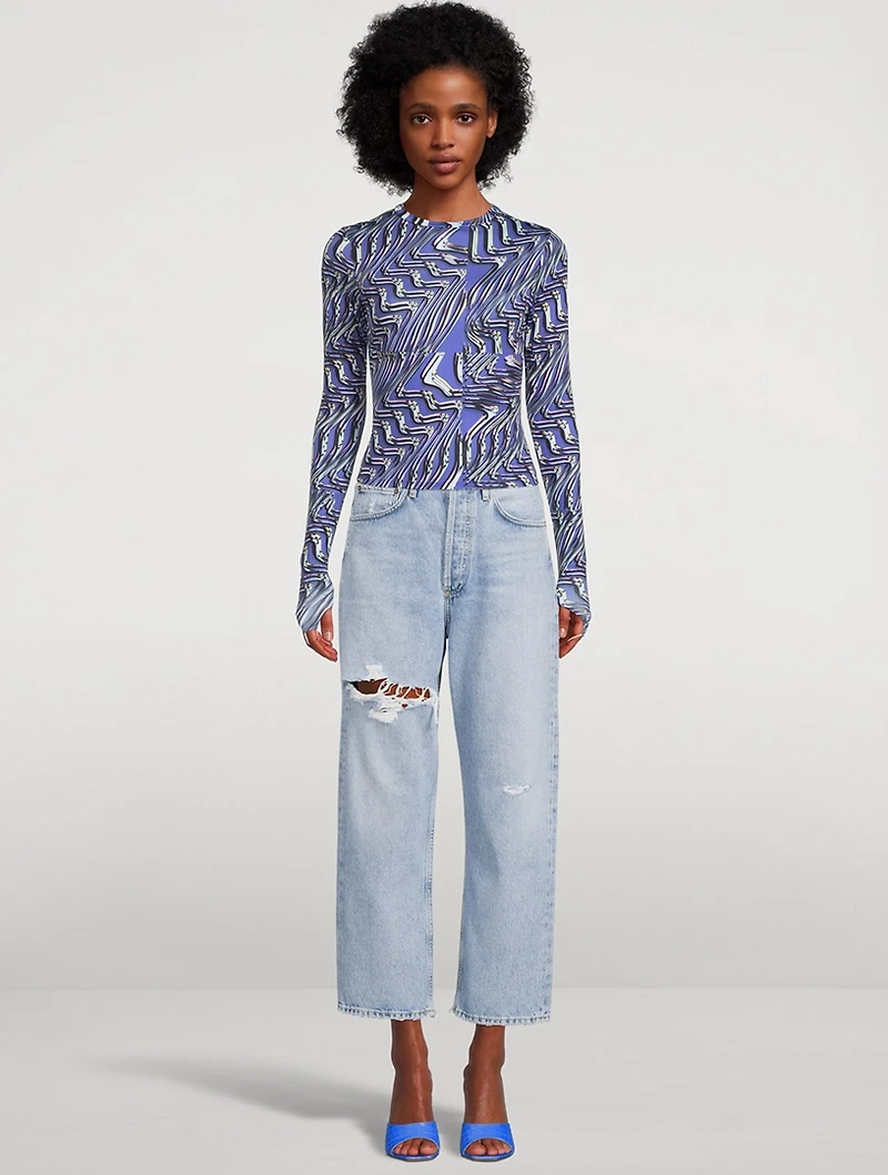 Body Shop Long-Sleeve Top