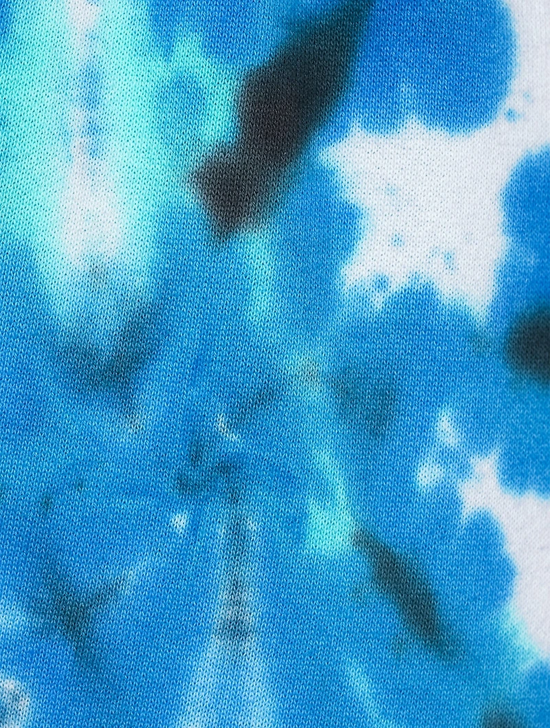 Modum Sweatpants Swirl Tie-Dye Print