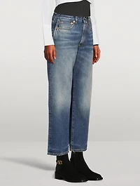 Double Pocket Boyfriend Jeans