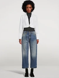 Double Pocket Boyfriend Jeans