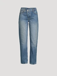 Casey Rigid Straight-Leg Jeans