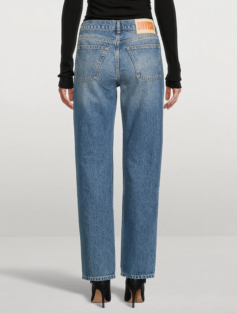 Casey Rigid Straight-Leg Jeans