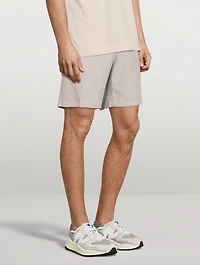 Eaton Linen-Blend Relaxed Shorts