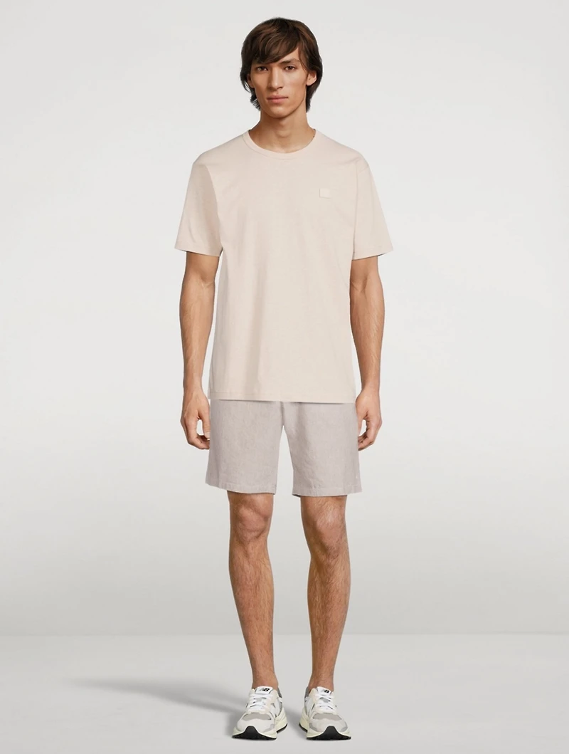 Eaton Linen-Blend Relaxed Shorts