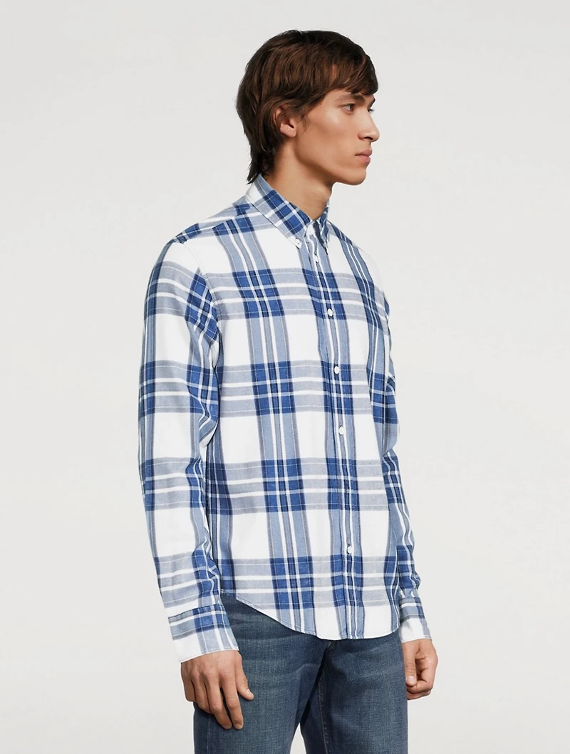 Tomlin Cotton Shirt Plaid Print