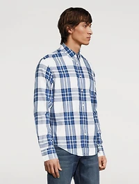 Tomlin Cotton Shirt Plaid Print